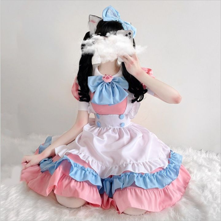 kawaii-lolita-anime-maid-outfit-pink-blue-cosplay-maid-outfit-lolita-skirt-costume-cute-japanese-cosplay-costume-anime-outfit
