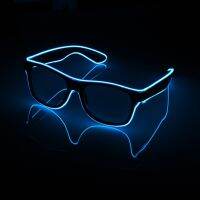 ✌✷ Flashing Glasses EL Wire LED Glasses Glowing Party Supplies Lighting Novelty Gift Bright Light Festival Party Glow Sunglasses