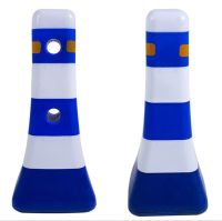 [COD] isolation pier blue and white horse red guardrail warning column roadblock mushroom traffic facilities reflective anti-collision bucket