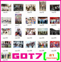 โปสเตอร์ รูปภาพ got7 ก็อตเซเวน วงดนตรี GOT7 (มี21แบบ) โปสเตอร์ติดผนัง โปสเตอร์สวยๆ poster