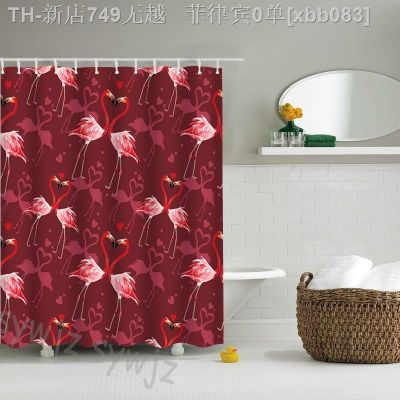【CW】♧☍❦  Pattern Shower Curtain Tarpaulin Print with Hooks Room
