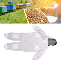 Professional Siamese Bee Suit ซิป 3 ชั้น Net Space Suit Ventilated Bee Professional Beekeeper Suit Suit for Beekeeper