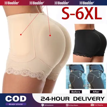 Women Padded Seamless Shorts Panty Breathable Women Hips Figure