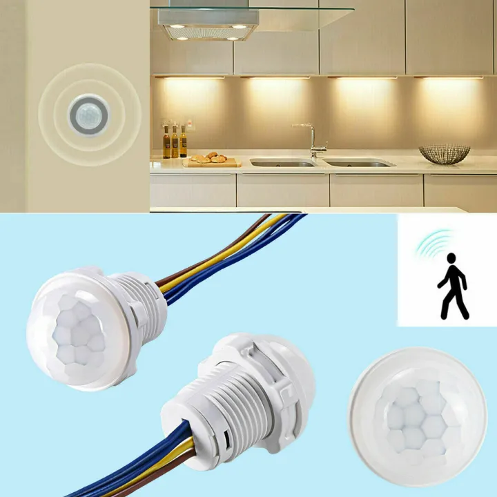 Time Delay Adjustable 110V220V PIR Infrared Body Motion Sensor