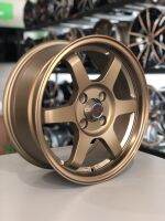 ล้อแม๊ก VOLK Racing  Wheel ขนาด 15"X6.5"  ET:35 PCD:4x100 ชุด 4 วง