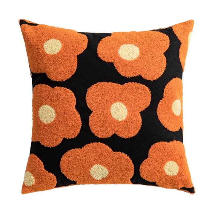 floral-cushion-cover-embroidery-blue-orange-pillow-cover-45x45cm-home-decoration-for-living-room-bed-room-sofa-bed-chair