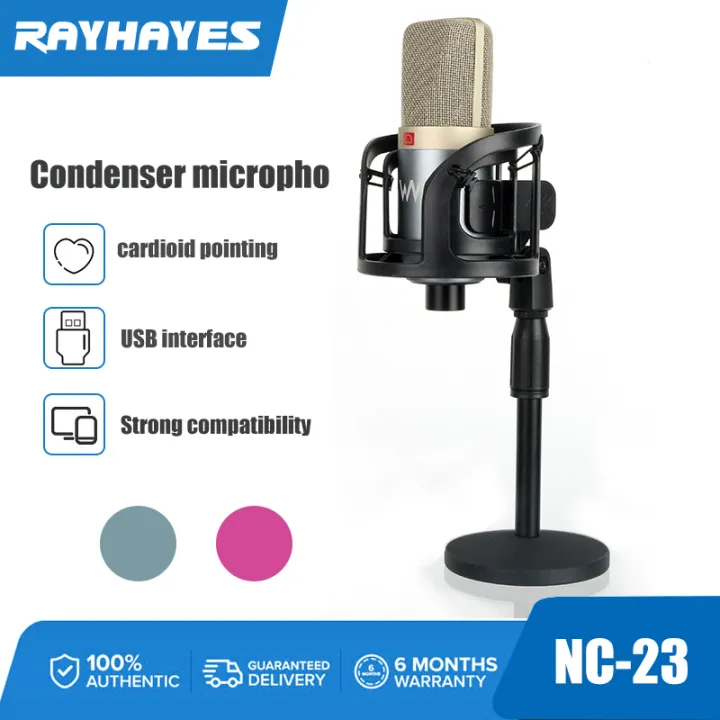RAYHAYES recording microphone computer live broadcast equipment usb