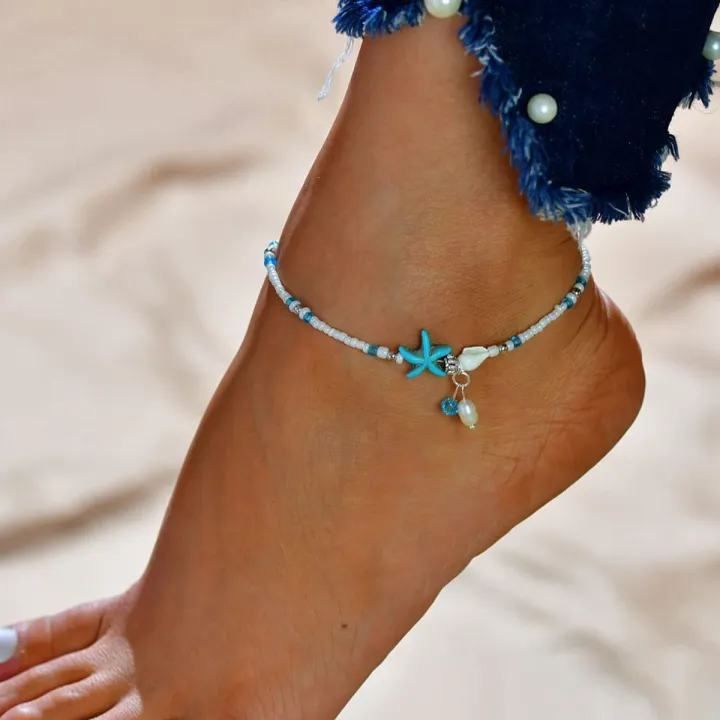 1pc-boho-starfish-beaded-anklets-with-conch-fashion-women-beach-adjustable-rice-beads-ankle-bracelets-girls-summer-foot-jewelry