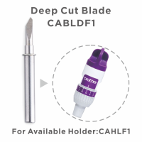 ใบมีด Deep Cut 2 ชุด CABLDF1 สำหรับ Brother ScanNCut, ScanNCut2 ScanNCut DX และ DesignNCut อุปกรณ์เสริมทดแทนสำหรับวัสดุ