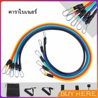 BUY Here สายแรงต้าน ออกกำลังกาย ครบชุด ยางยืดกล้ามเนื้อ ยางยืด สร้างกล้ามเนื้อ Fitness pull rope