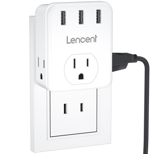 new-popular-lencent-extender-พร้อม3outlets-3พอร์ต-usb-อะแดปเตอร์-fortoutlet-plug-extender-สำหรับบ้าน-การเดินทาง