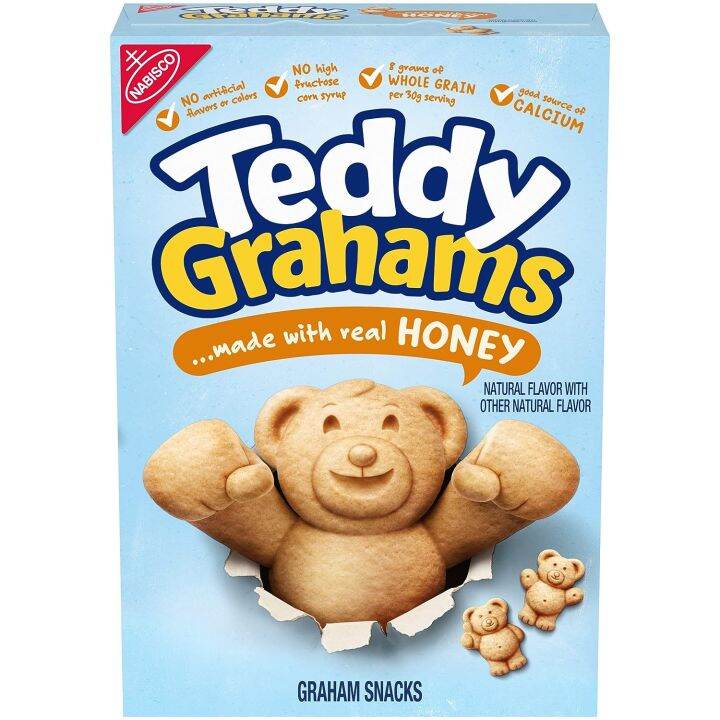Teddy Grahams Honey Graham Snacks, 10 oz Lazada PH