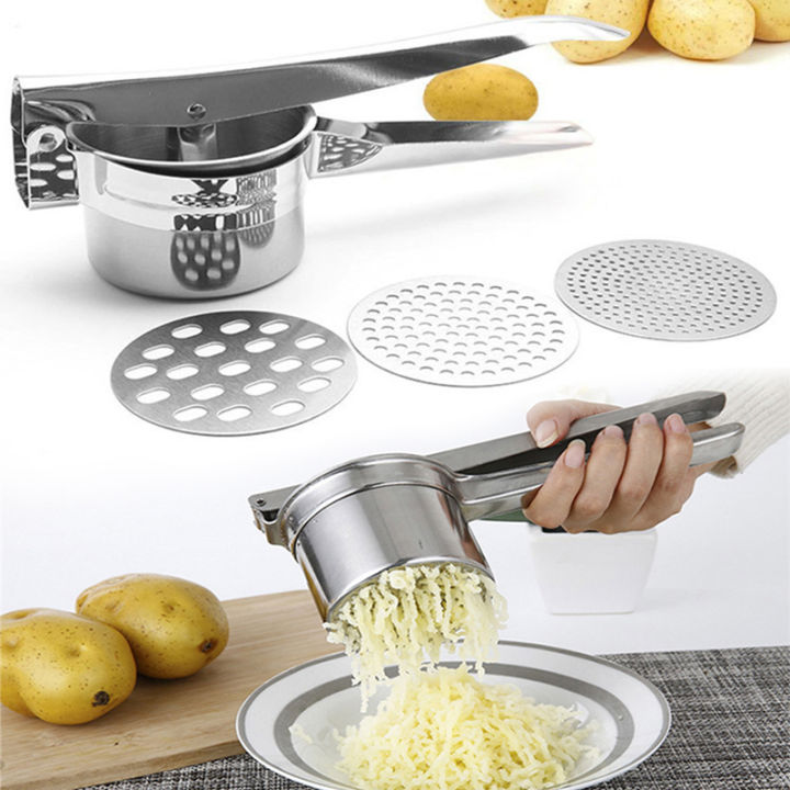 สแตนเลส-ricer-มันฝรั่งเจ้าชู้ผลไม้ผักกดคั้นน้ำผลไม้คั้นคั้นครัวเรือนครัวทำอาหารเครื่องมือรายการครัว