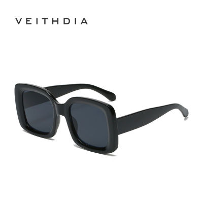 VEITHDIA ชุดเด S21008แว่นกันแดดสีลูกกวาดผู้หญิงเฟรมขนาดใหญ่สี่เหลี่ยมแว่นกันแดดแฟชั่นใหม่
