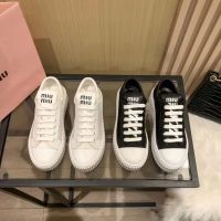 Campus style foreign style biscuit miu miuˉsmall white shoes 2023 spring and autumn new college style mesh super soft breathable thick bottom small white shoes