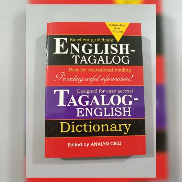 English - Tagalog Tagalog - English - Tagalog Dictionary | Lazada PH