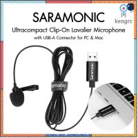 ULM10 Saramonic Ultracompact Clip-On Lavalier Microphone with USB-A Connector for PC &amp; Mac ยอดขายดีอันดับหนึ่ง