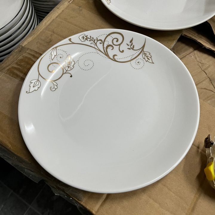 ชามเซรามิก-จานแบน-จานแบ่ง-จานขนม-ชามสวยๆ-ceramic-plates-ถ้วยสวยๆ-ถ้วยราคาถูก-จานชามสวยๆ-ถ้วยขนาด-ขนาด-7-นิ้ว