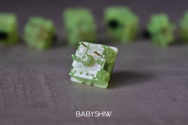 พร้อมส่งในไทย-cyber-glow-in-the-dark-เรืองแสง-sp-star-switch-linear-switch-mechanical-keyboard