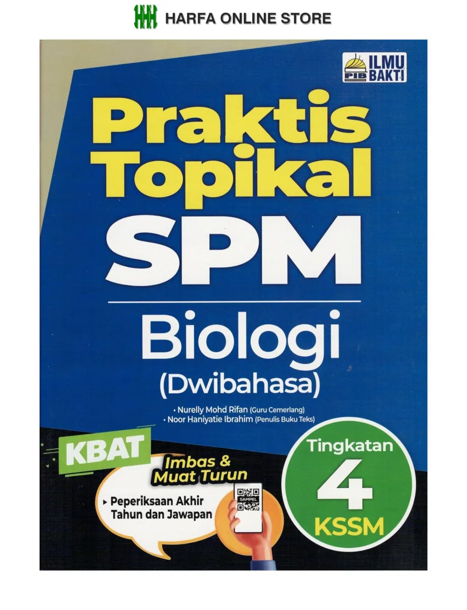 Buku Latihan Praktis Topikal Spm Biologi Dwibahasa Tingkatan 4 Kssm Lazada