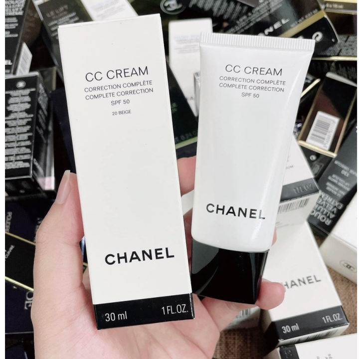 Chanel CC CREAM  Correction Complète Super Active SPF 50  INCI Beauty