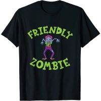 2023 NEW เสื้อผ้า Vintage Friendly Zombies ตลกฮาโลวีนเด็กเสื้อยืดแฟชั่นเสื้อผู้ชายผู้หญิงล่าสุดรุ่นแขนสั้น Distro Original Premium