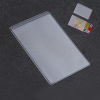 10pcs PVC Card Holder Travel Wallet Bus Business Bank Credit Card Holder Transparent Card Cover ID Card Holder Case Pouch Bag Card Holders