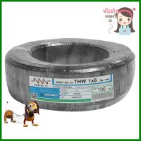 สายไฟ THW NNN 1x6ตร.มม. 100ม. สีดำELECTRIC WIRE THW NNN 1X6SQ.MM 100M BLACK **สอบถามเพิ่มเติมได้จ้า**