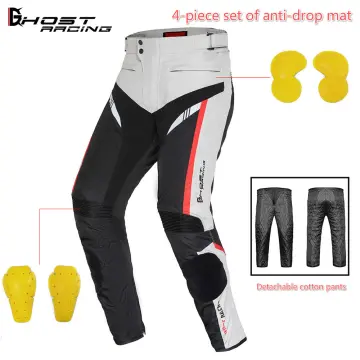 Motorcycle Riding Pants Men and Women Windproof Four-season Anti-wrestling  Racing Slim Biker Winter