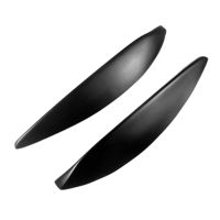 Car Front Headlight Lamp Eyebrows Eyelids Moulding Cover Trims for Opel H MK5 2004 - 2009