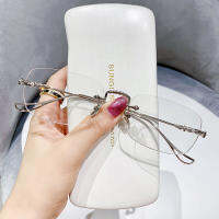 Rimless Anti Radiation Reading Eyeglasses for Women and Men