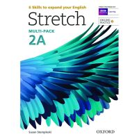 ส่งฟรี  หนังสือ Stretch 2 Multi-Pack A : Students Book and Workbook (P)  เก็บเงินปลายทาง Free shipping หนังสือส่งฟรี หนังสือภาษาอังกฤษ