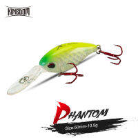 ราชอาณาจักรจมสร้อยล่อตกปลา Crankbait 50มิลลิเมตร10.5กรัมระงับบ้าไบโอนิค T Rolling น้ำเค็มโมโห P ESCA ฮาร์ดว่ายน้ำเหยื่อ