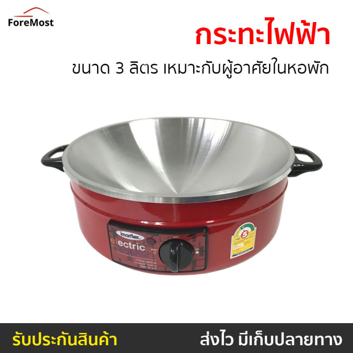 ขายดี-กระทะไฟฟ้า-imarflex-ขนาด-3-ลิตร-เหมาะกับผู้อาศัยในหอพัก-รุ่น-mp-12q-กะทะไฟฟ้าแบบดี-กระทะไฟฟ้าแบน-กระทะไฟฟ้าถูกๆ-กระทะไฟฟ้าแบบแบน-กระทะไฟฟ้าถอดล้างได้-กระทะไฟฟ้าขนาดเล็ก-กระทะไฟฟ้าอเนกประสงค์-กระ