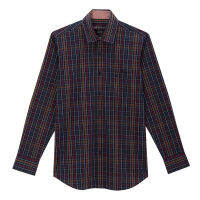 เสื้อเชิ้ตแขนยาว John Langford รุ่น 033-655S-19 (สีน้ำเงิน)