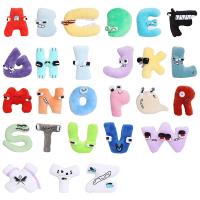 【YF】 26 English alphabet lore peluche But Are Plush Stuffed Animal Plushie Doll Toys For Kids Children Christmas Gift Montessori Toy
