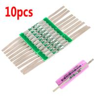 10pcs 3.7V 3A Li-ion แบตเตอรี่ลิเธียม 18650 เครื่องชาร์จเกินคณะกรรมการป้องกันการชาร์จด้วยสายพานบัดกรี