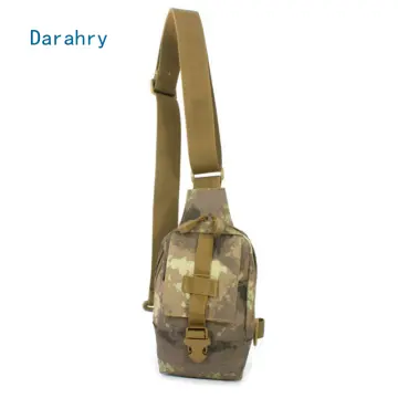 Dropship Men Backpack Tactical Sling Bag Chest Shoulder Body Molle