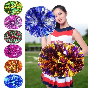 Game Pompoms Cheap Practical Cheerleader 's Cheering Pom Poms