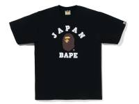 NicefeetTH - BAPE Japan College City Tee (BLACK)