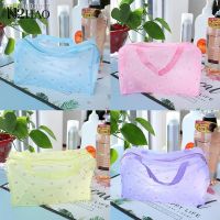 ❄ 1pc Transparent Cosmetic Bag Girl Clear Makeup Bag For Women PVC Waterproof Zipper Beauty Case Travel Toiletry Bags Handbag