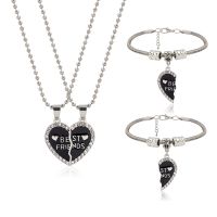 Best Friend Necklace Black