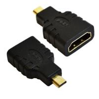 Dcoteres Micro Hdmi อะแดปเตอร์แปลงไปยังสาย Hdmi เชื่อมต่อกับจอ LCD HDTV ทีวี