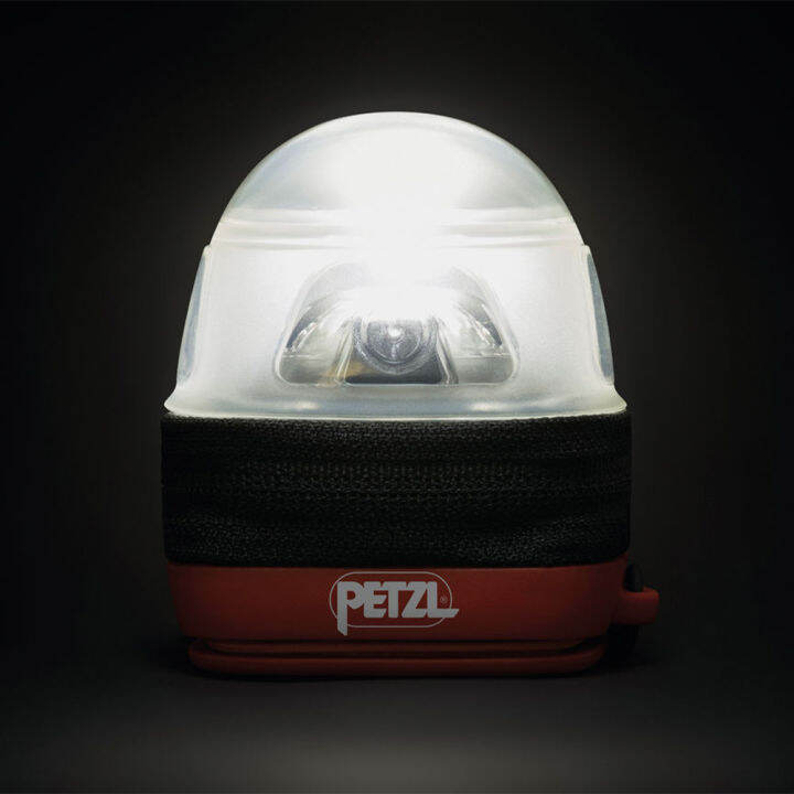 noctilight-กระเป๋าใส่ป้องกันสำหรับไฟหน้าขนาดกะทัดรัดของ-petzl-ที่กระจายแสงเข้าสู่โหมดโคมไฟ