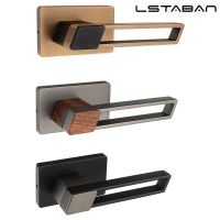 【hot】∈✲✢  Interior Zinc Alloy Silent Anti-theft Door Lock Security Mute Handle Split Locks Renovation Hardware Accessories