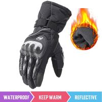 NEW Motorcycle Gloves Men 100 Waterproof Windproof Winter Moto Gloves Touch Screen Gant Moto Guantes Riding RACING