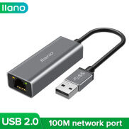 Llano USB2.0 100M Mạng Có Dây Cổng USB Để Cổng Mạng Bộ Chuyển Đổi Cho