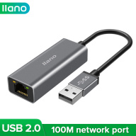 Llano USB2.0 100M Mạng Có Dây Cổng USB Để Cổng Mạng Bộ Chuyển Đổi Cho Macbook, Máy Tính Xách Tay, Cpmputer,Lenovo Và Nhiều Hơn Nữa thumbnail