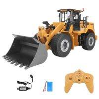 RockTV HUINA 1567 1/24โลหะผสม Heavy Bulldozer 9ช่อง2.4GHz RC รถวิศวกรรม