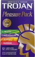 Bao Cao Su Nhiều Loại Trojan Pleasure Variety Pack Lubricated Condoms USA